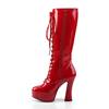 Pleaser - ELECTRA2020 Botte au genou - Rouge Product image